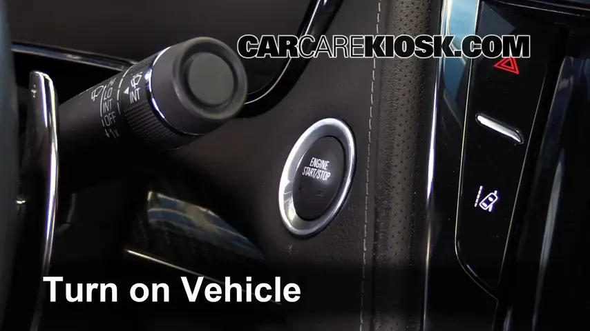 2015 Cadillac CTS 2.0L 4 Cyl. Turbo Bluetooth Pair Phone